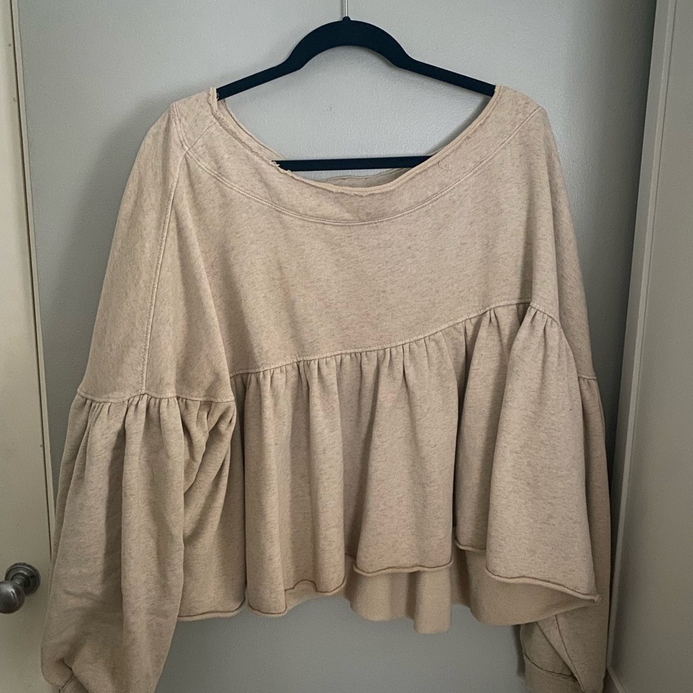 Free People Oatmeal Sweater